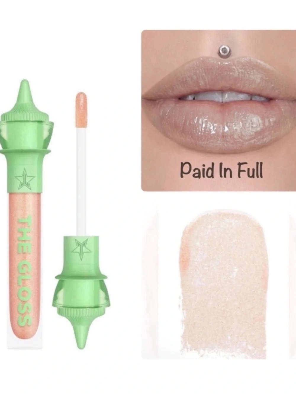 Jeffree Star Cosmetics The Gloss Paid in Full Lipgloss NIB *Popular*